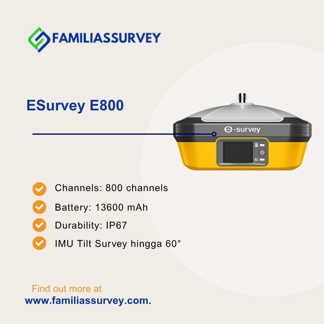 GPS Geodetic ESurvey E800