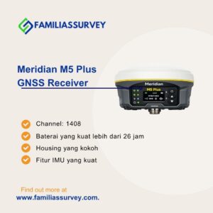 GPS Geodetic Meridian M5 Plus GNSS Receiver