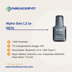 GPS Geodetik Alpha Geo L2 (a-GEO)