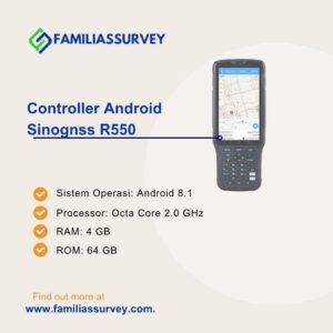 GPS Geodetik Controller Android Sinognss R550