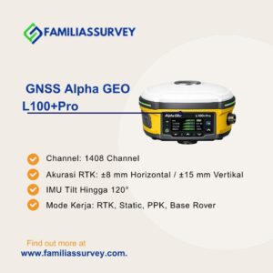 GPS Geodetik GNSS Alpha GEO L100+Pro