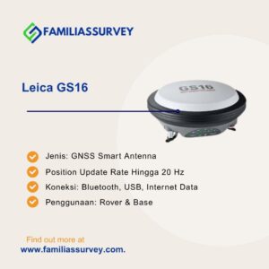 GPS Geodetik Leica GS16