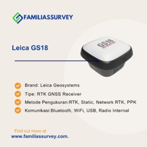 GPS Geodetik Leica GS18