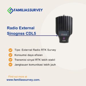 GPS Geodetik Radio External Sinognss CDL5