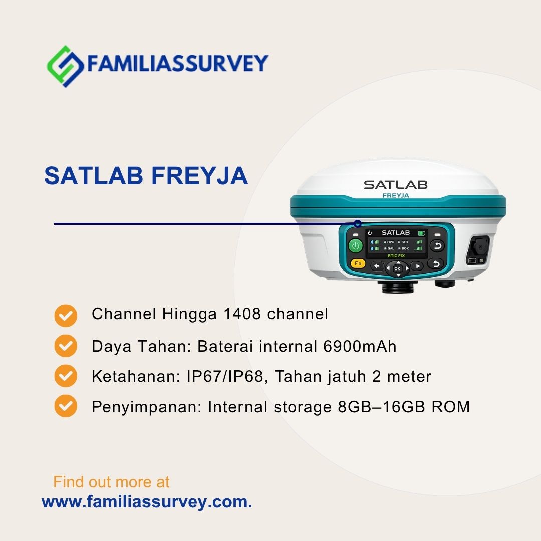 GPS Geodetik SATLAB FREYJA