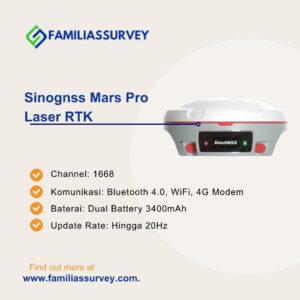 GPS Geodetik Sinognss Mars Pro Laser RTK