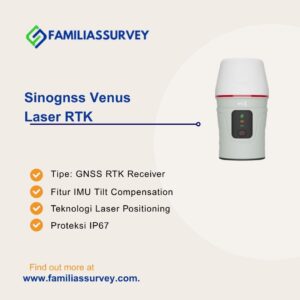 GPS Geodetik Sinognss Venus Laser RTK